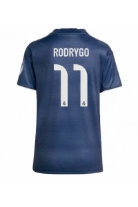 Fotbalové Dres Real Madrid Rodrygo Goes #11 Dámské Venkovní Oblečení 2025-26 Krátký Rukáv